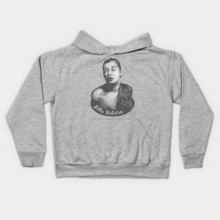 Billie Holiday Portrait Kids Hoodie